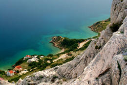 Chorvatsko, ostrov Pag, pláže