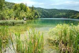 Chorvatsko, národní park Plitvice, jezera a vodopády
