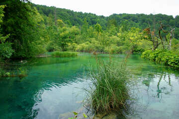 Chorvatsko, národní park Plitvice, jezera a vodopády