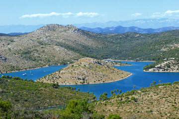 Přírodní park Telaščica, Dugi Otok, Chorvatsko